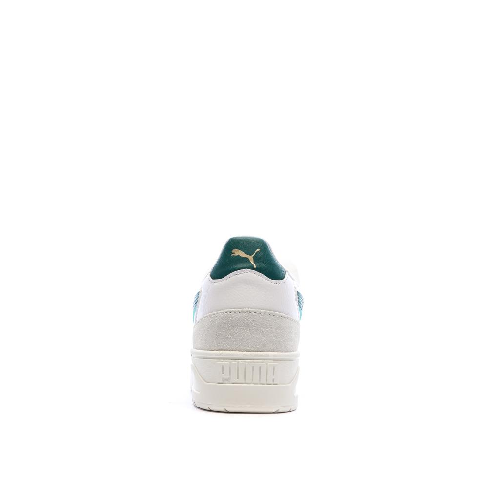 Baskets Blanc/Vertes Homme Puma Shuffle vue 3