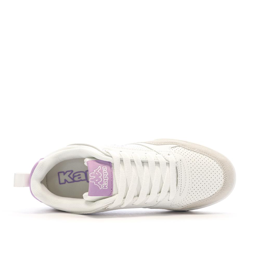 Baskets Blanches/Beiges Fille Kappa Manis vue 4