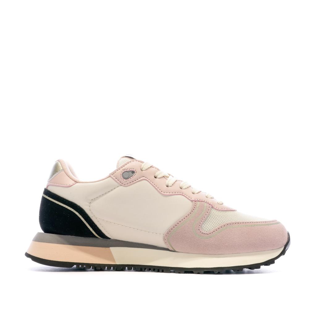 Baskets Roses Femme Pepe Jeans Dover vue 2