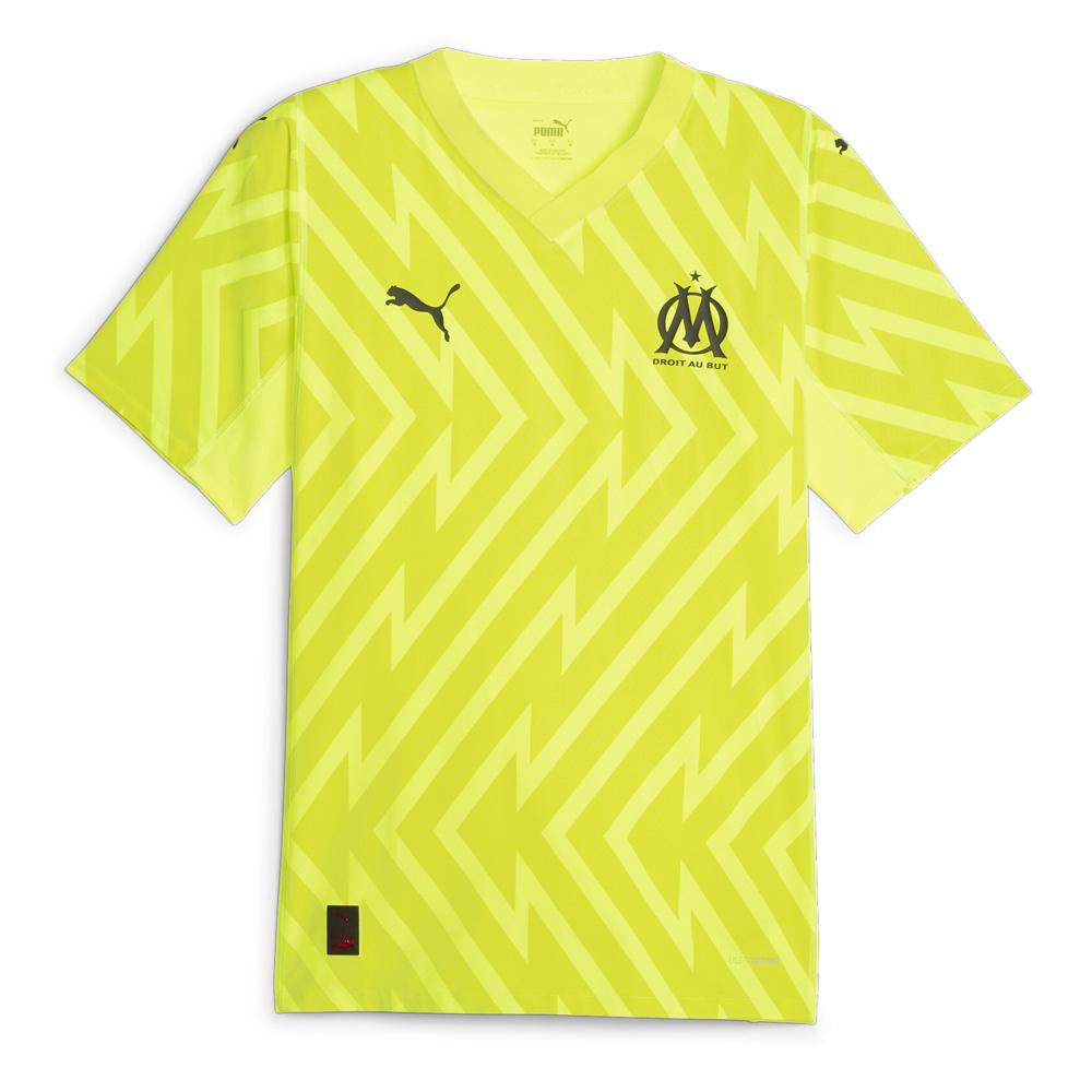 OM Maillot de Gardien Jaune Homme Puma Homme 24/25 pas cher
