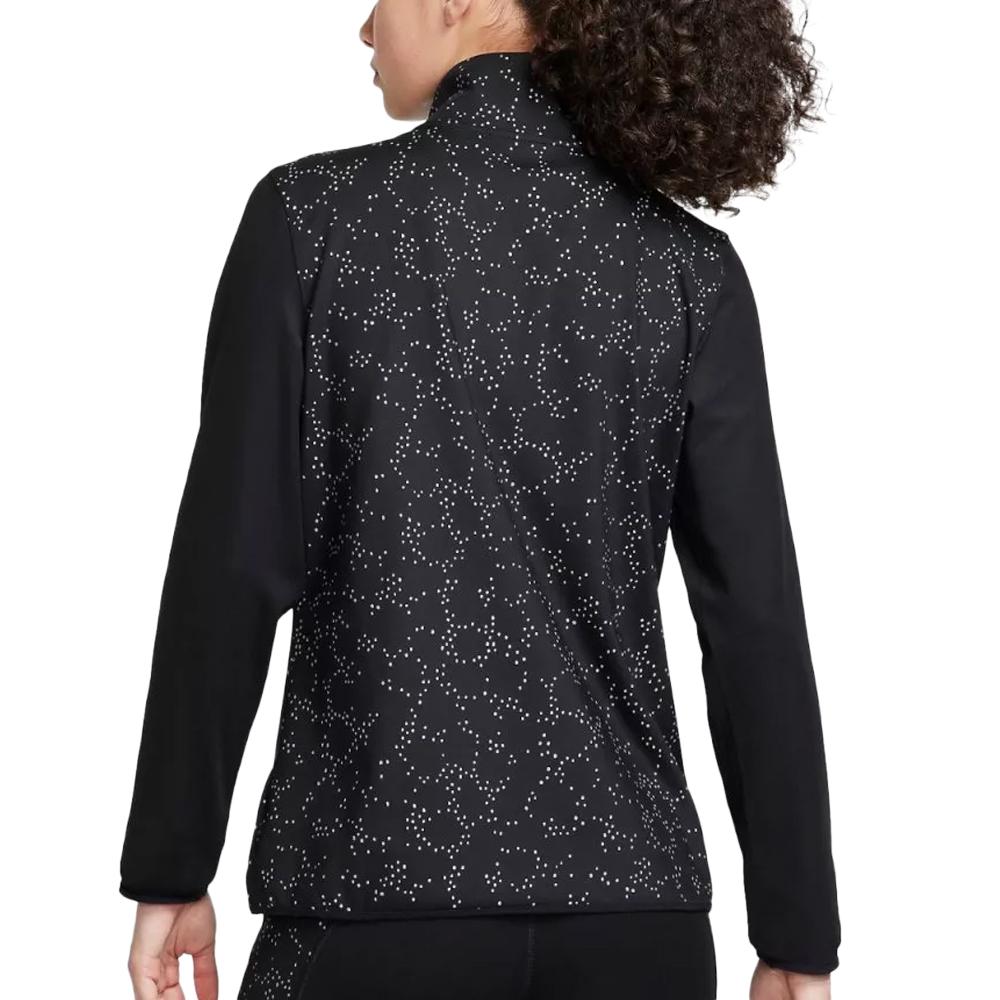 T-shirt Manches Longues Noires Femme Nike Elmnt vue 2