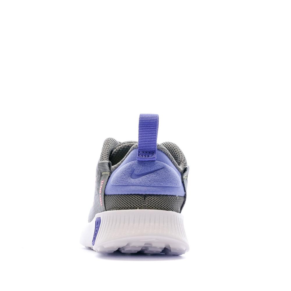 Baskets Grises Bébé Fille Nike Reposto vue 3