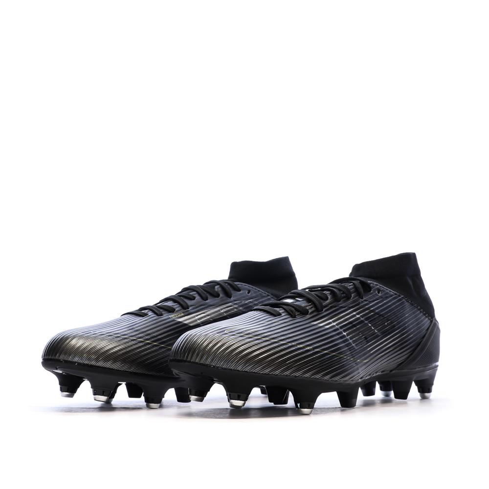 Chaussures de Foot Noires Adidas F50 League Mid SG vue 6