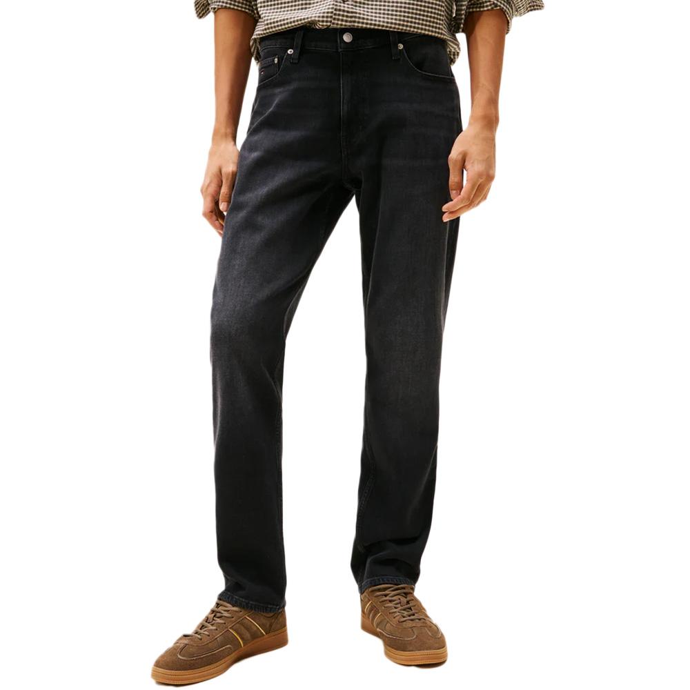 Jean Droit Noir Homme Tommy Hilfiger Ryan pas cher