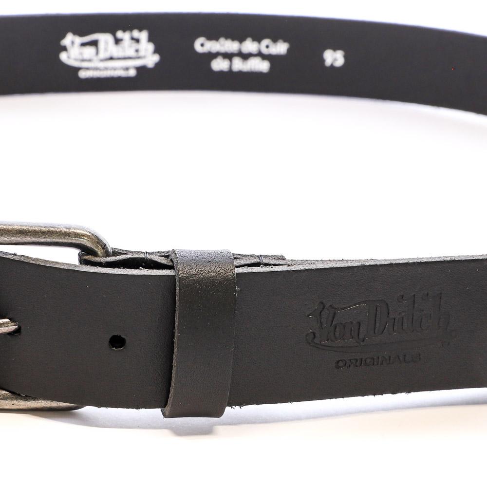 Ceinture Noir Homme Von Dutch CLEANH vue 2