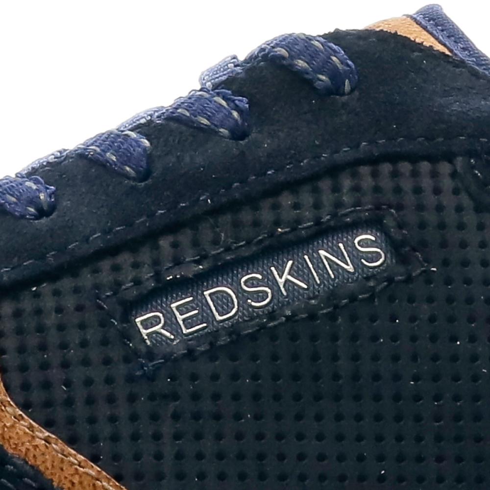 Baskets en Cuir Marine Homme Redskins Adorant vue 7