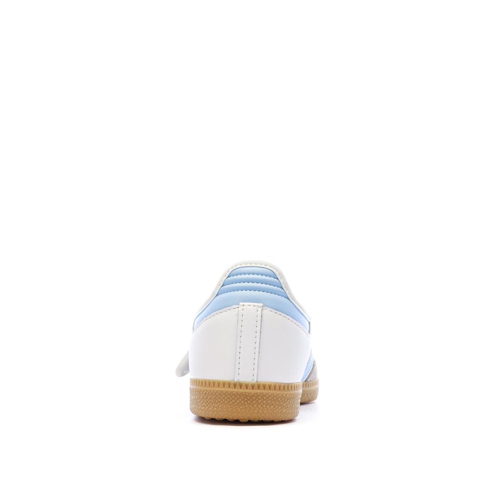 SAMBA JANE Baskets Blanc/Bleu Adidas vue 3