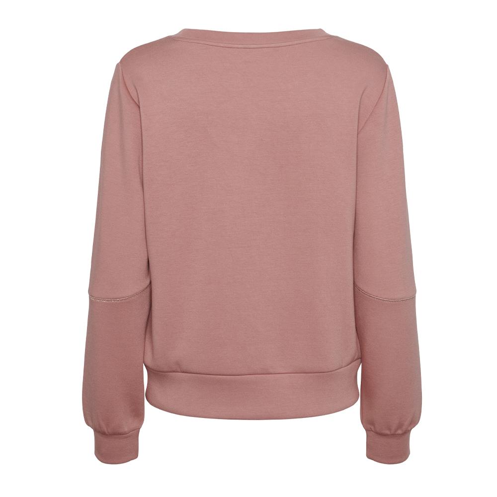 Sweat Rose Femme Pieces Niva vue 2