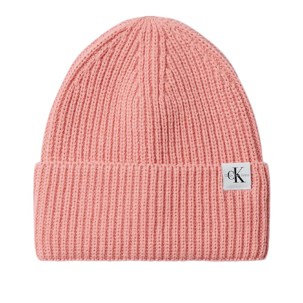Women's Pink Calvin Klein Jeans Beanie affordable