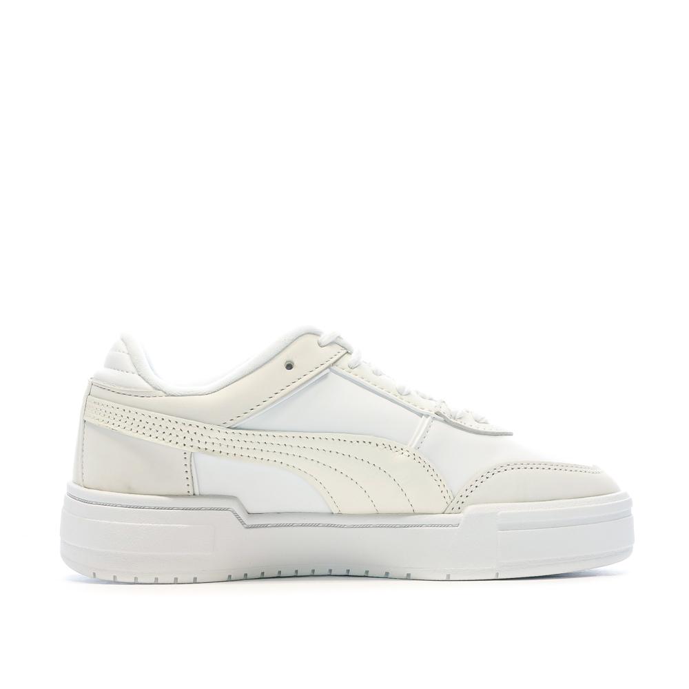 Baskets Blanc/Beige Femme PUMA Pro Sport vue 2