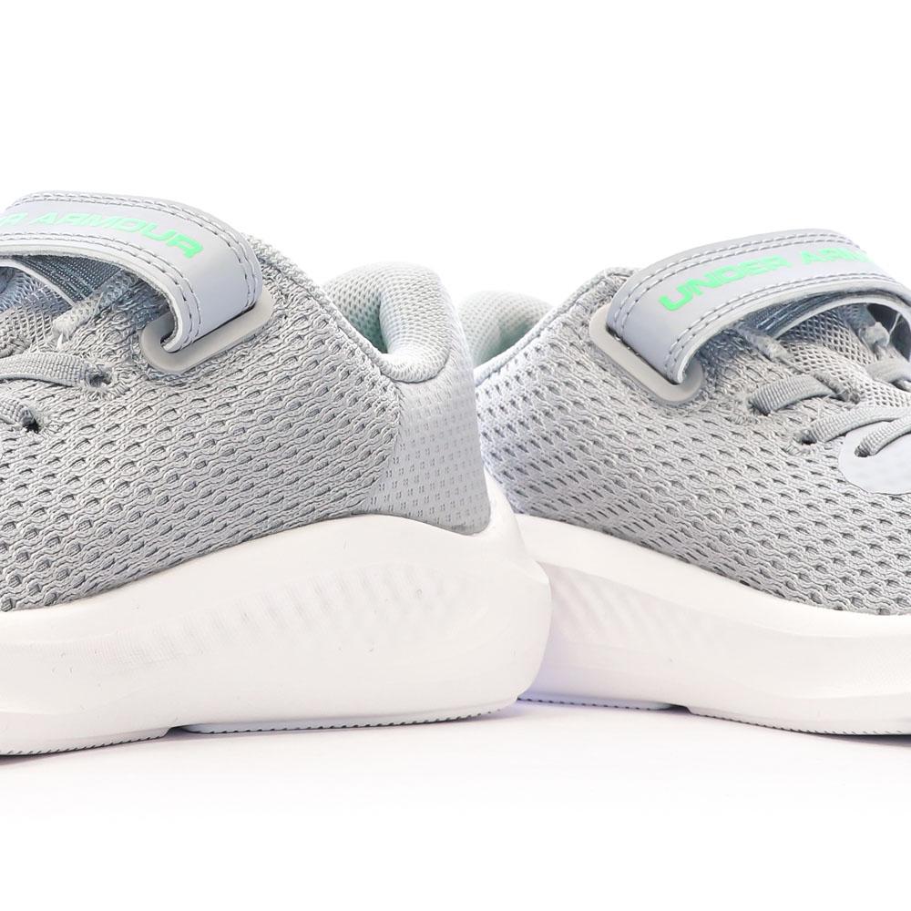 Baskets Grises Enfant Under Armour Bps Pursuit 3 Ac vue 7