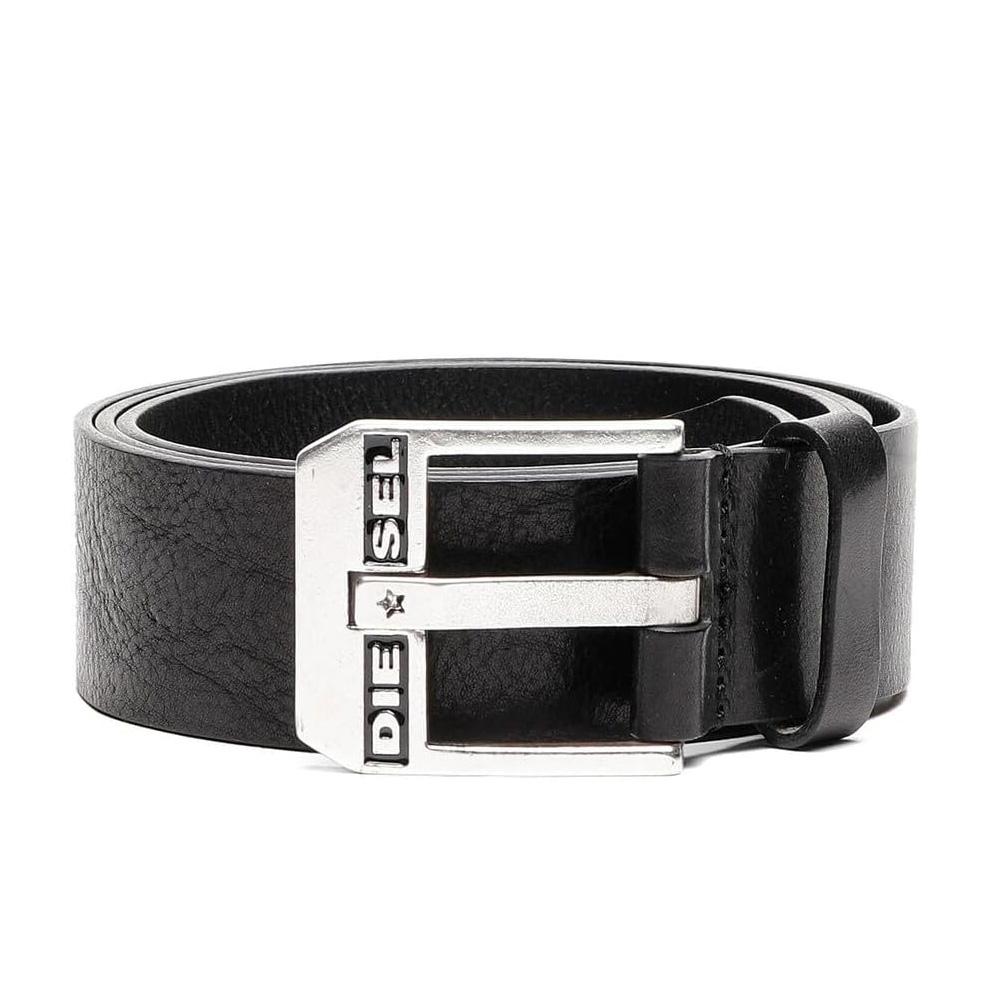 Ceinture Noire Homme Diesel Belt X03728 pas cher