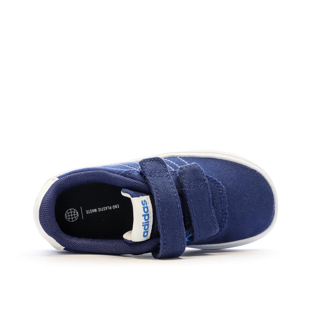 Baskets Marine Garçon Adidas Vulcraid3r vue 4