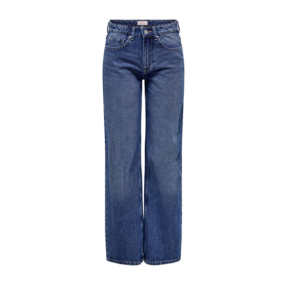 Jean Droit Bleu Femme Only Carla pas cher