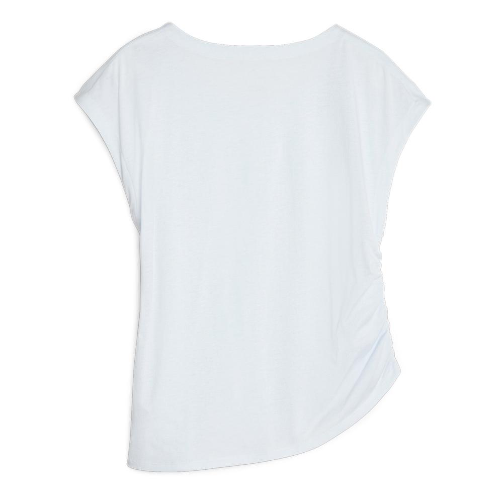 T-shirt Bleu Clair Femme Puma Studio 521607 vue 2