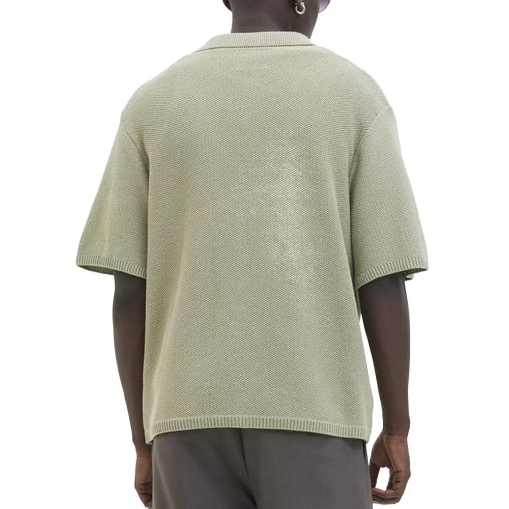 Chemise en Maille Kaki Homme Jack & Jones Summer Pocket vue 2
