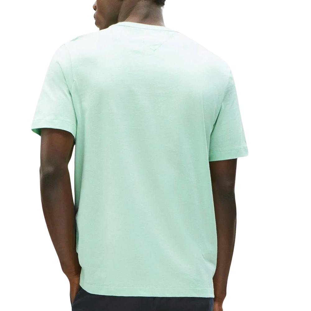 T-Shirt Vert Homme Tommy Hilfiger Ess Seasonal vue 2