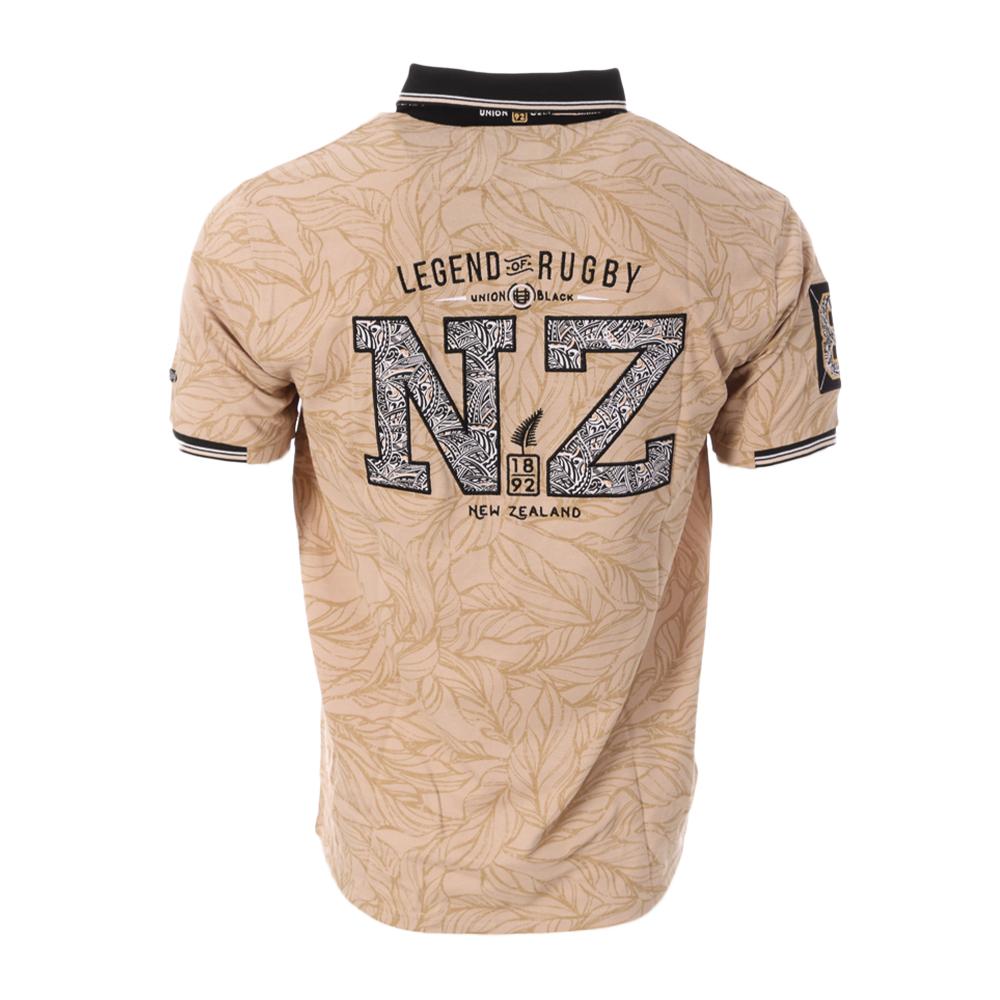 Polo Marron Homme Rugby SOWETO vue 2