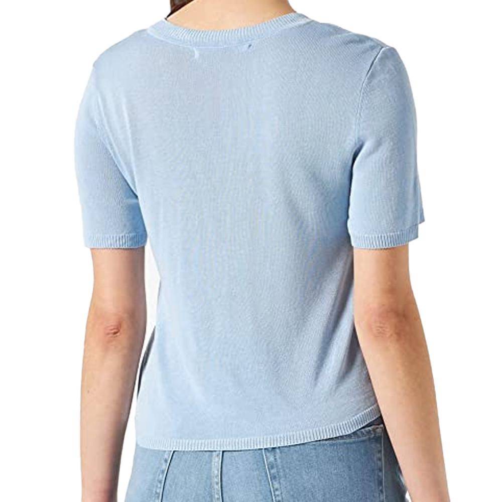 T-shirt Bleu Femme Only Shirley vue 2