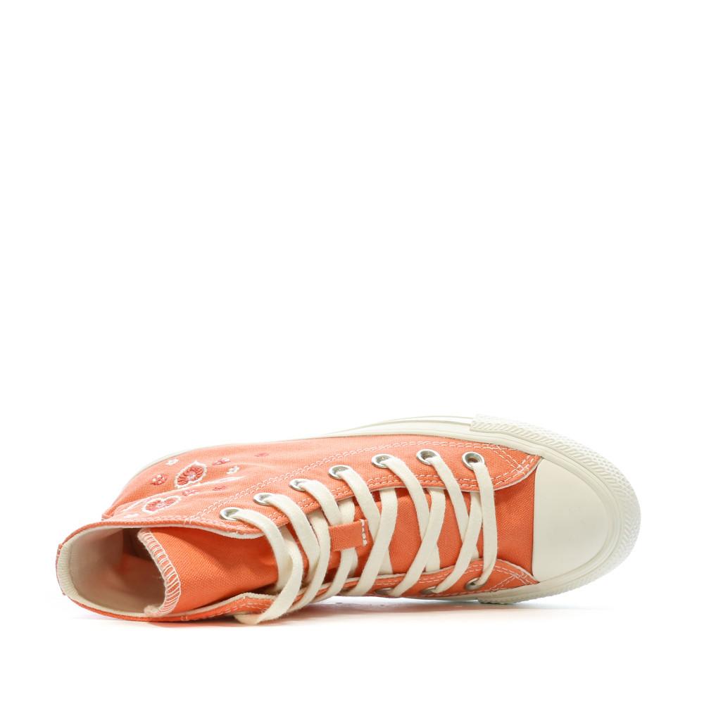 Baskets Corail Femme Converse Bright Madder vue 4