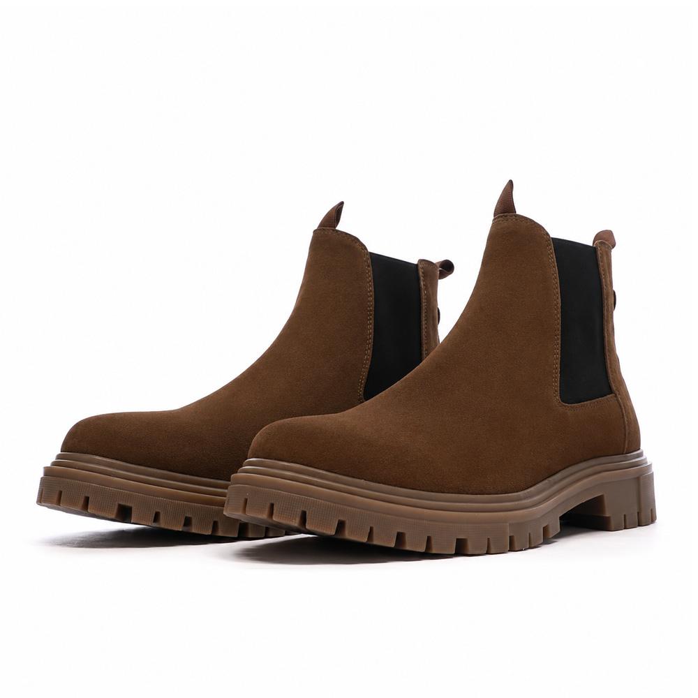Bottines Marron Homme Kaporal Delsea vue 6