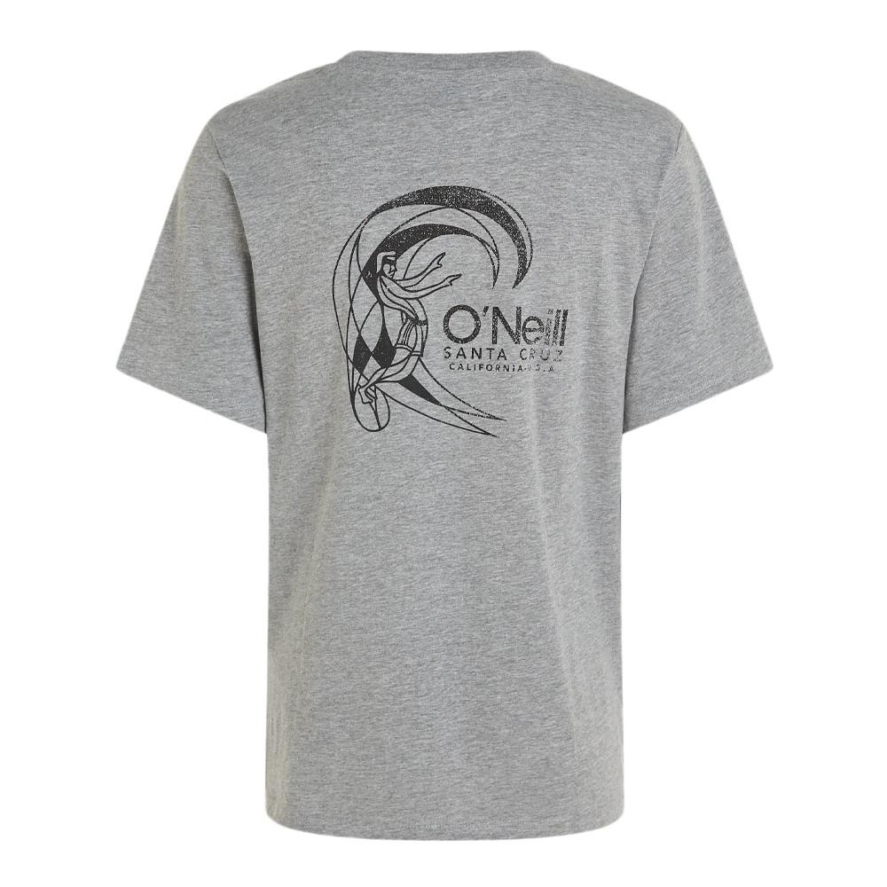 T-shirt Gris Femme O'Neill Circle Surfer vue 2
