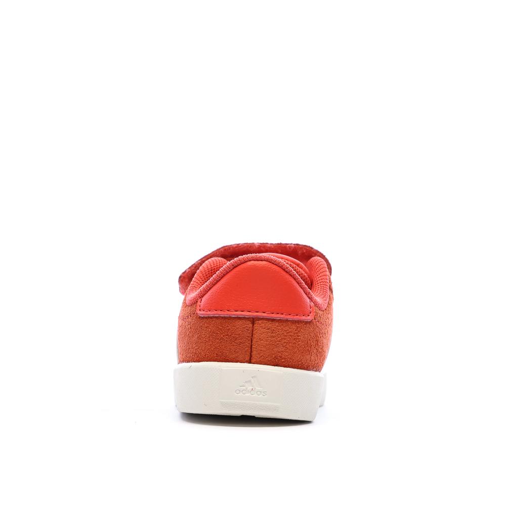 Baskets Rouges/Blanches Fille Adidas Grand Court 3.0 vue 3