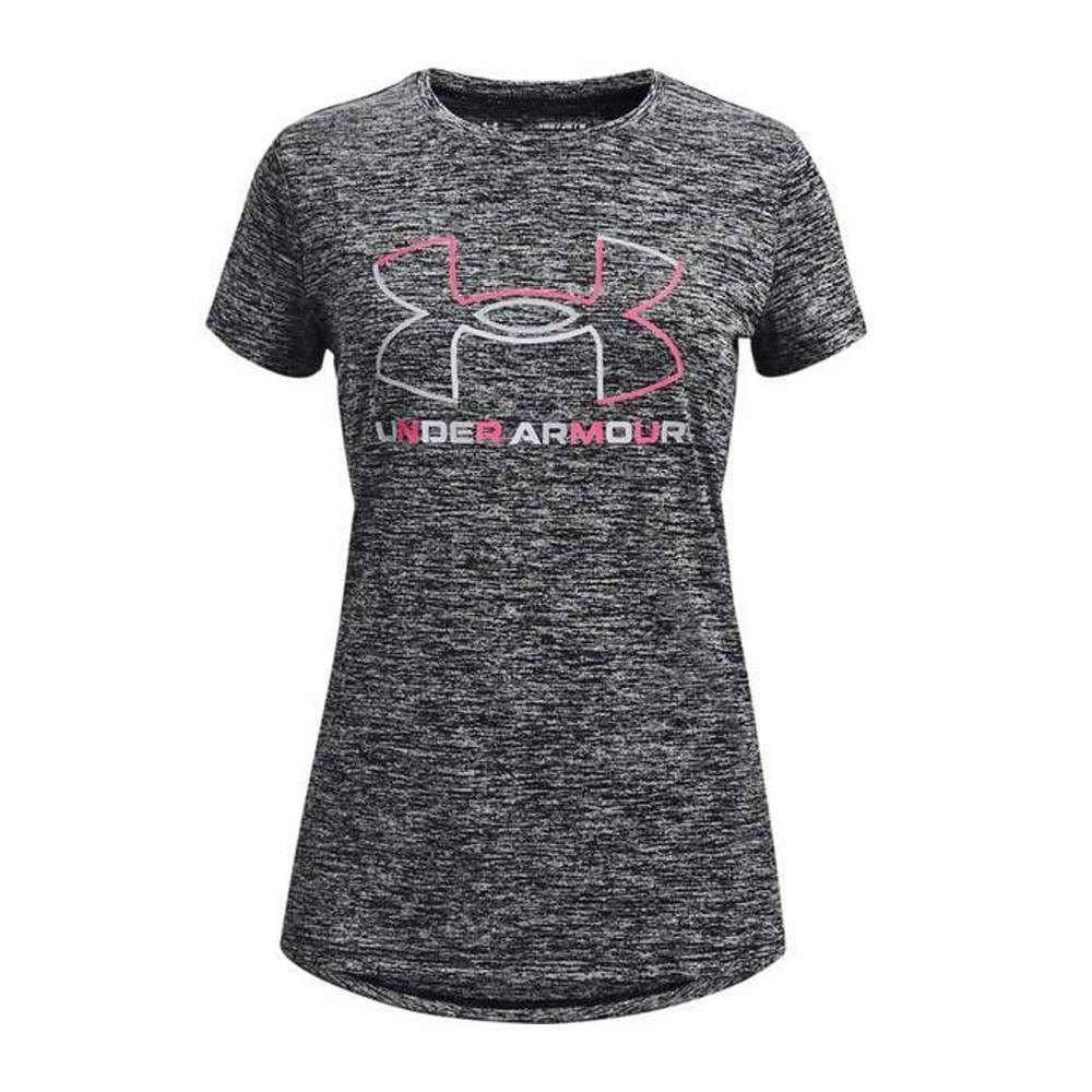 T-shirt de sport Gris Fille Under Armour Tech BL pas cher