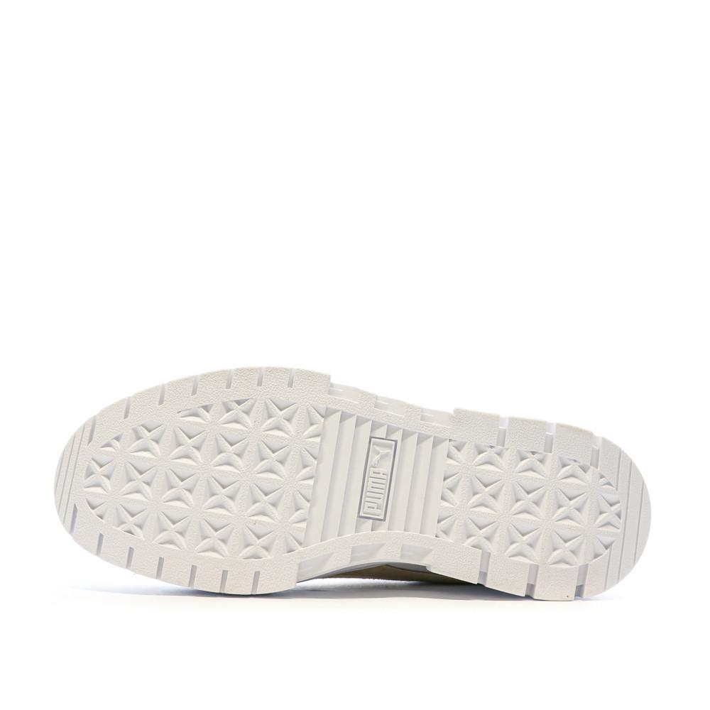 Baskets Blanc/Beige Femme Puma Mayze vue 5