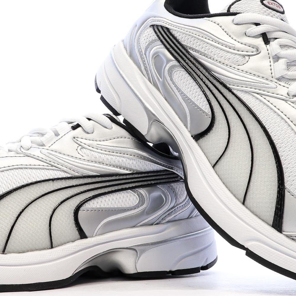 Baskets Gris Homme Puma Extos Millenium vue 7