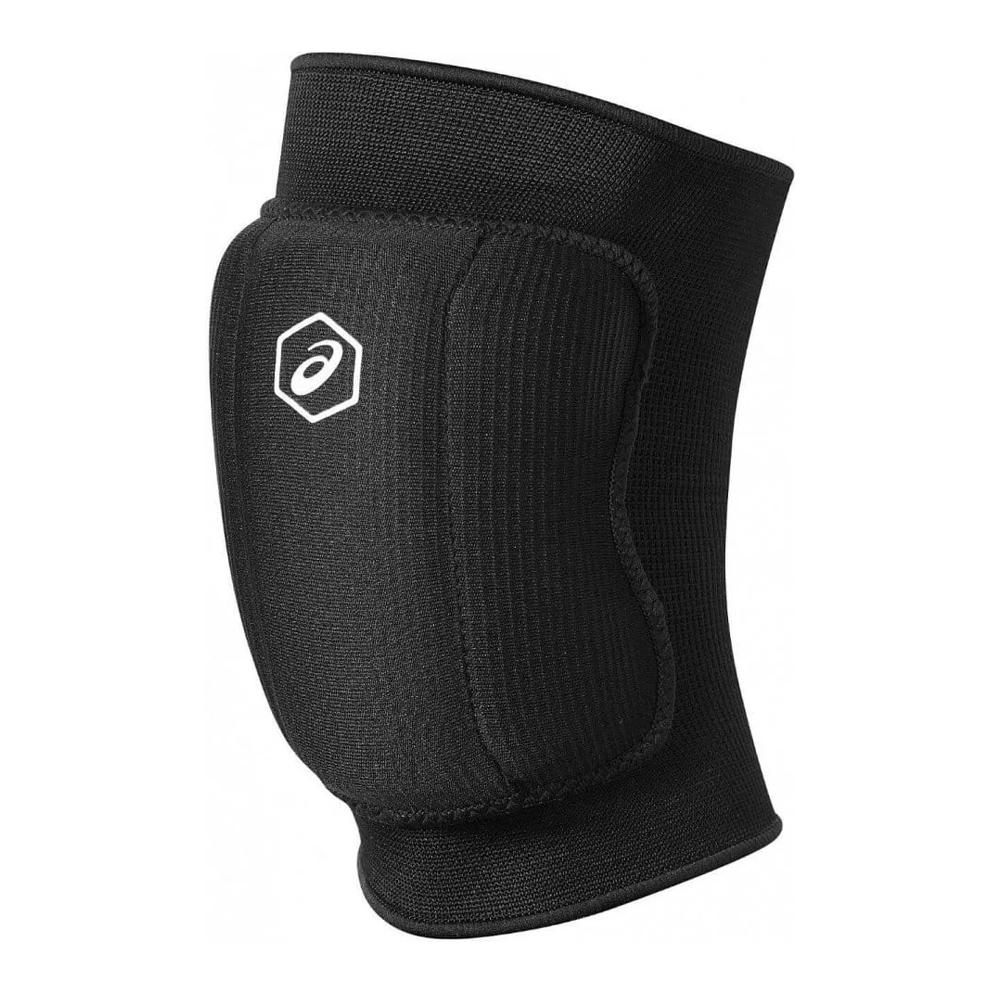 x2 Genouillères Noires Asics Basic Kneepad pas cher