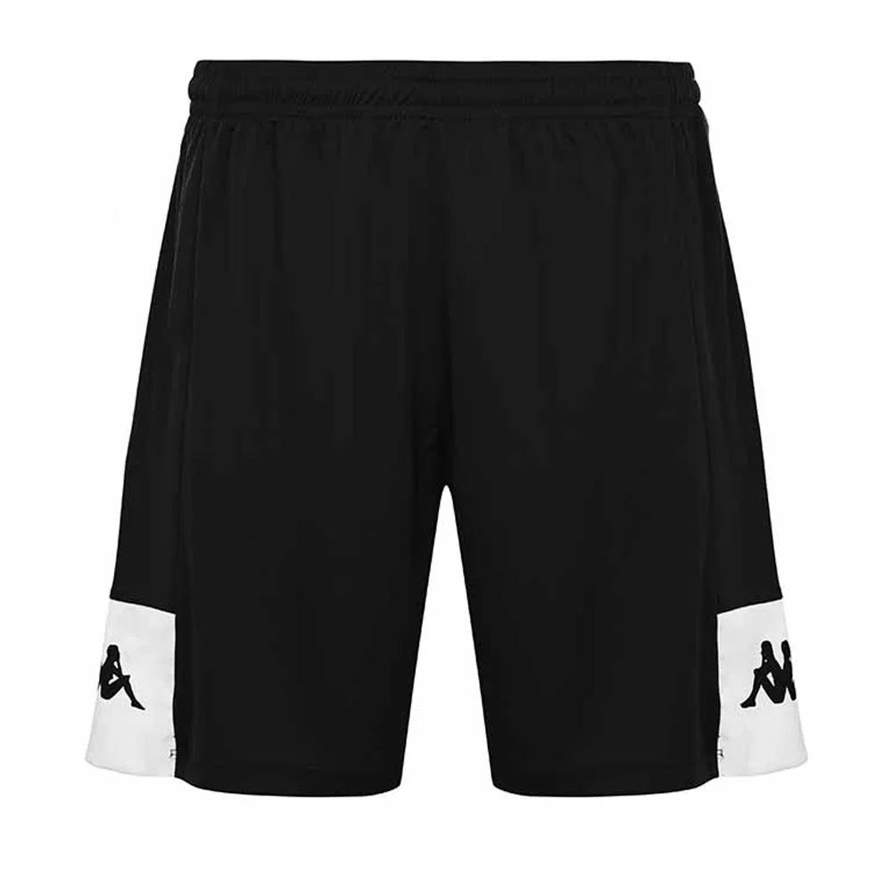 Short Noir/Blanc Homme Kappa Daggo pas cher