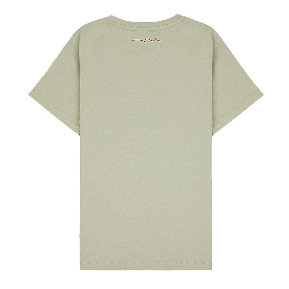 T-shirt Beige Garçon Teddy Smith Evan vue 2