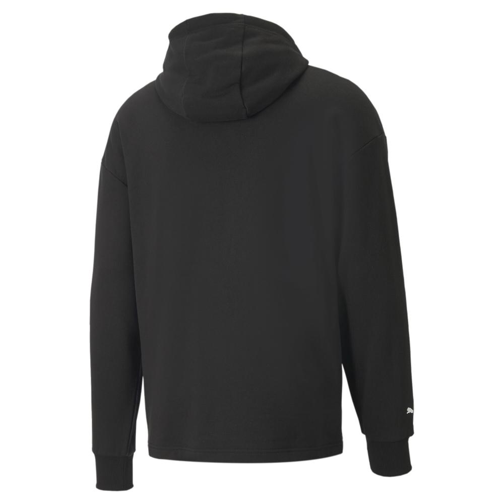 Sweat à Capuche Noir Homme Puma Ferrari 533718 vue 2