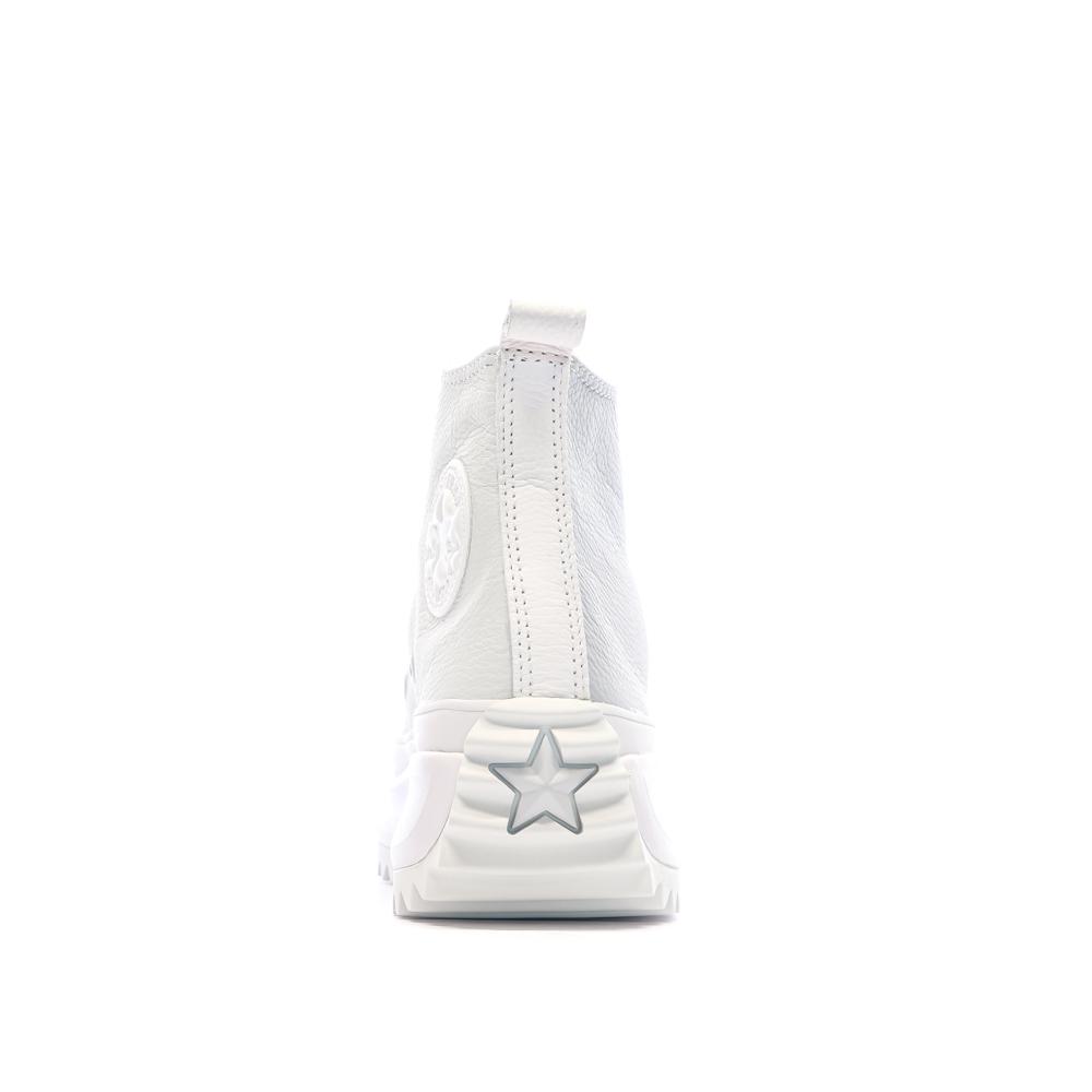 Baskets Blanches Femme Converse Run Star Hike A05247C vue 3