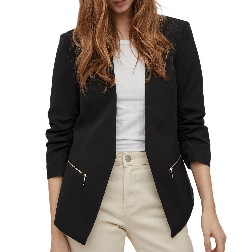 Blazer Noir Femme Vila Vijoy pas cher