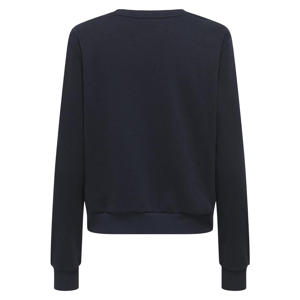 Sweat Noir Femme Only Rubi vue 2