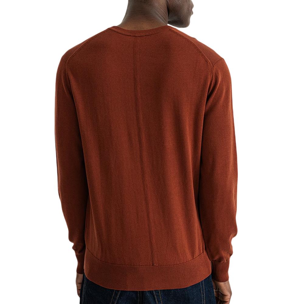 Pull Terracotta Homme Calvin Klein Jeans Ls Supima vue 2