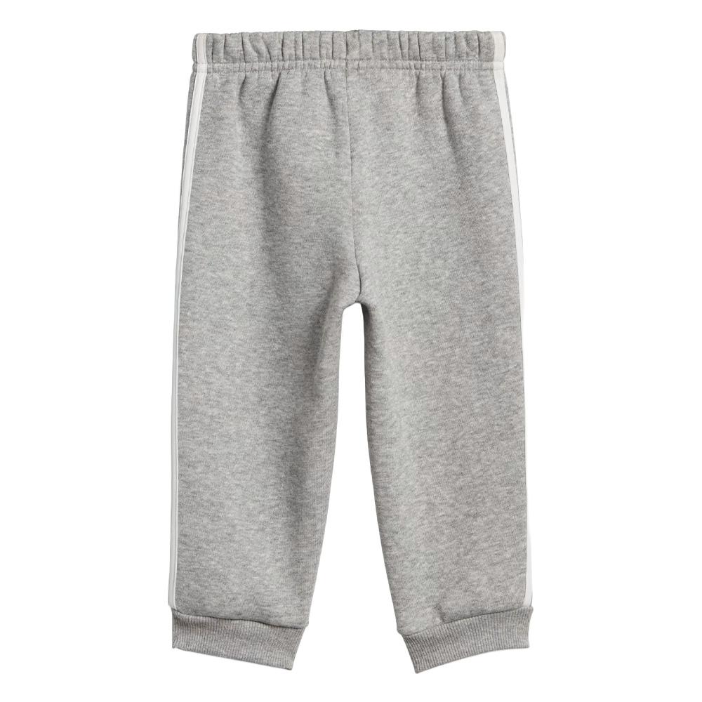 Blau/Grauer Trainingsanzug für Jungen Adidas 3s Fz Fl Ansicht 3