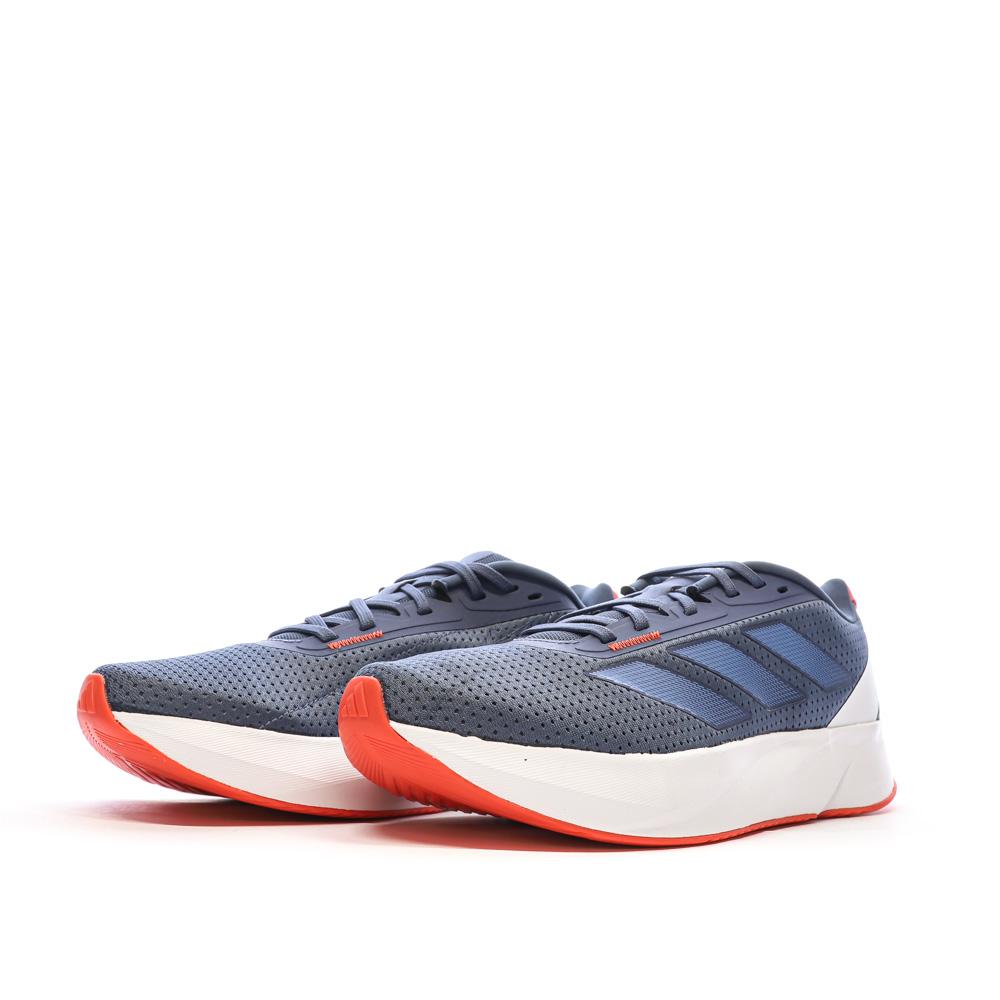 Chaussures de Running Bleues Homme Adidas Duramo SL vue 6