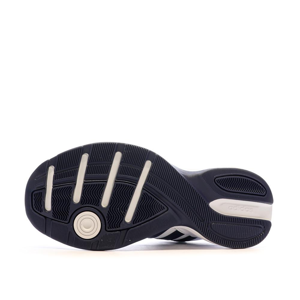 Baskets Blanches/Noires Homme Adidas Strutter vue 5