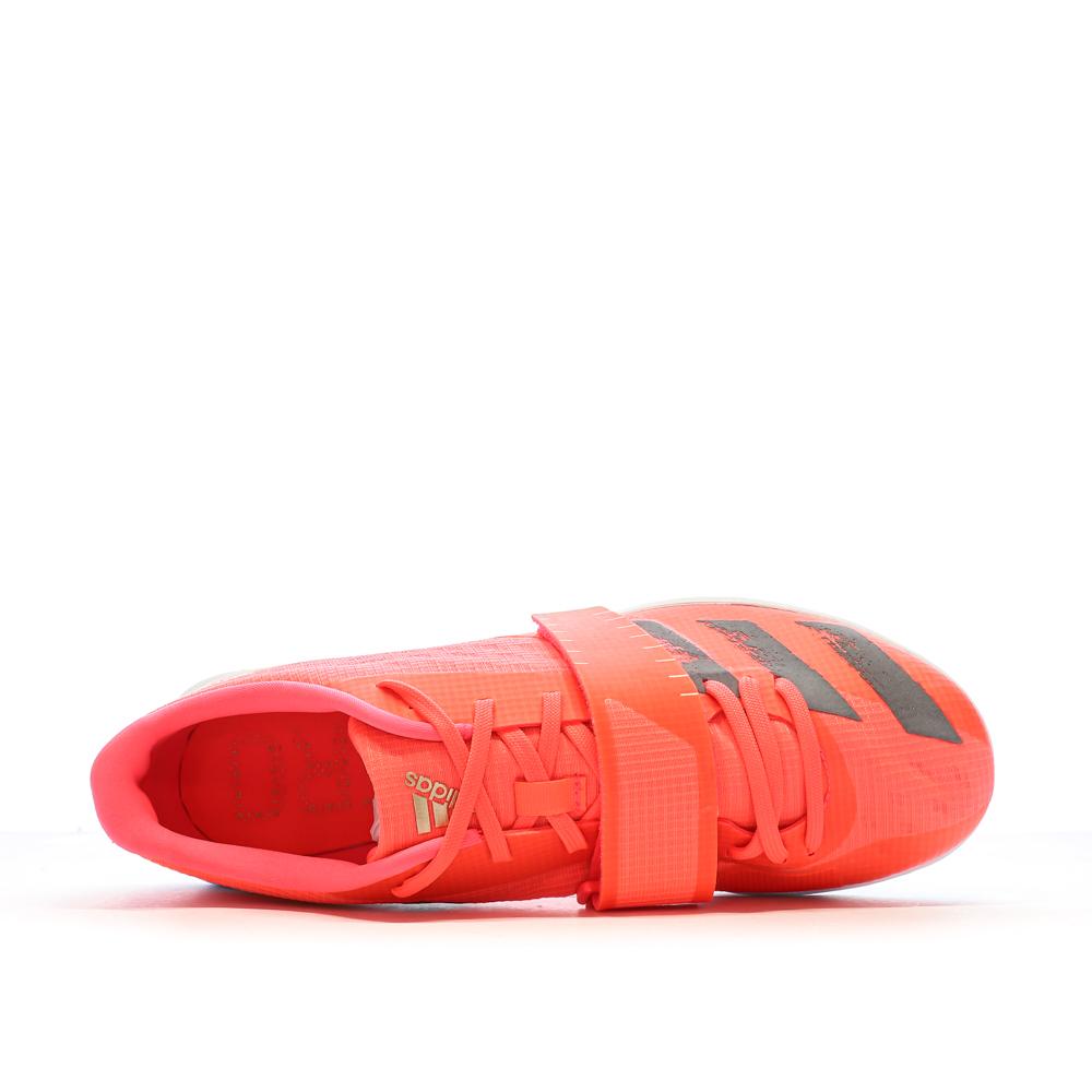 Chaussures d'athlétisme Rouges Homme Adidas Adizero vue 4