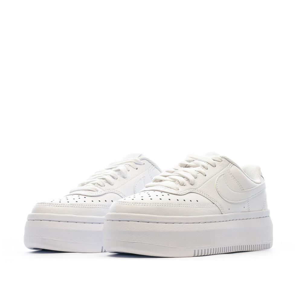 Baskets Blanches Femme Nike Court Vision Alta vue 6