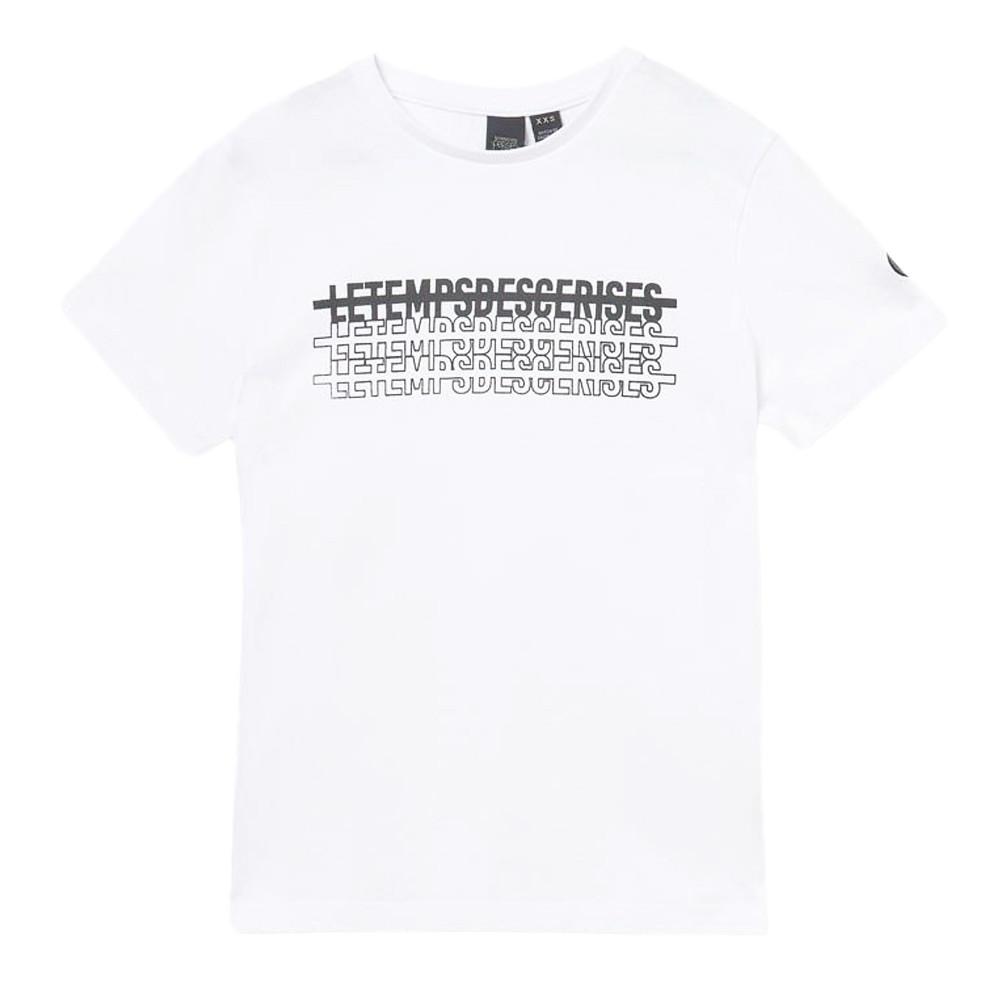 T-shirt Blanc Garçon Le Temps Des Cerises Goribo pas cher