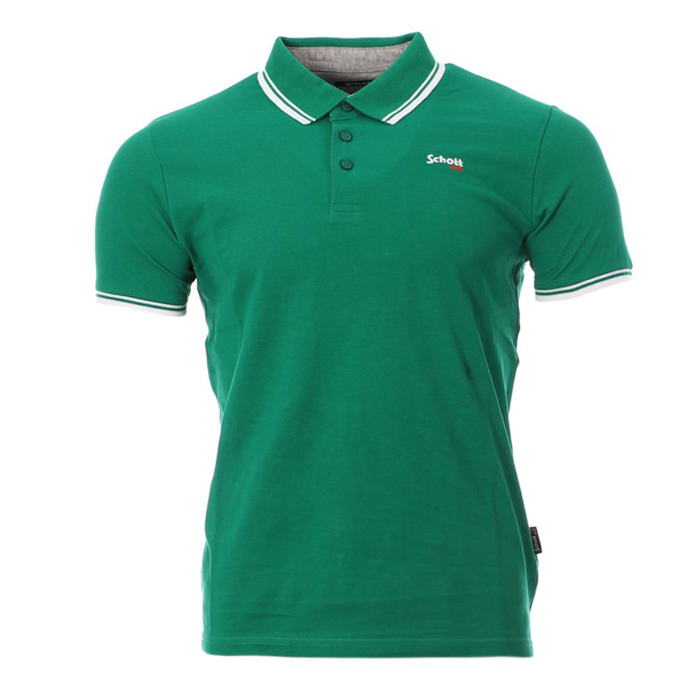 Polo Vert Homme Schott Bryan pas cher