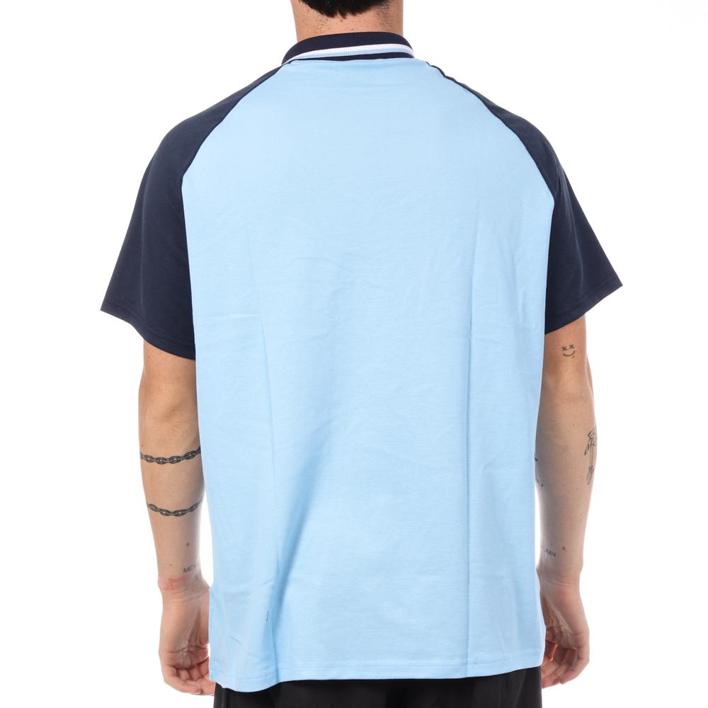 Aviron Bayonnais Polo Bleu Homme Le Coq Sportif Présentation vue 2
