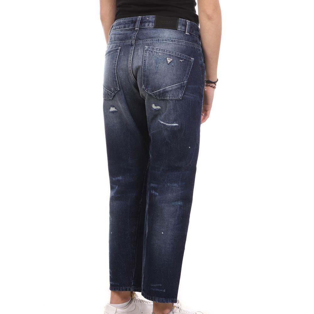 Jean Relaxed Bleu Femme Guess Vanille vue 2
