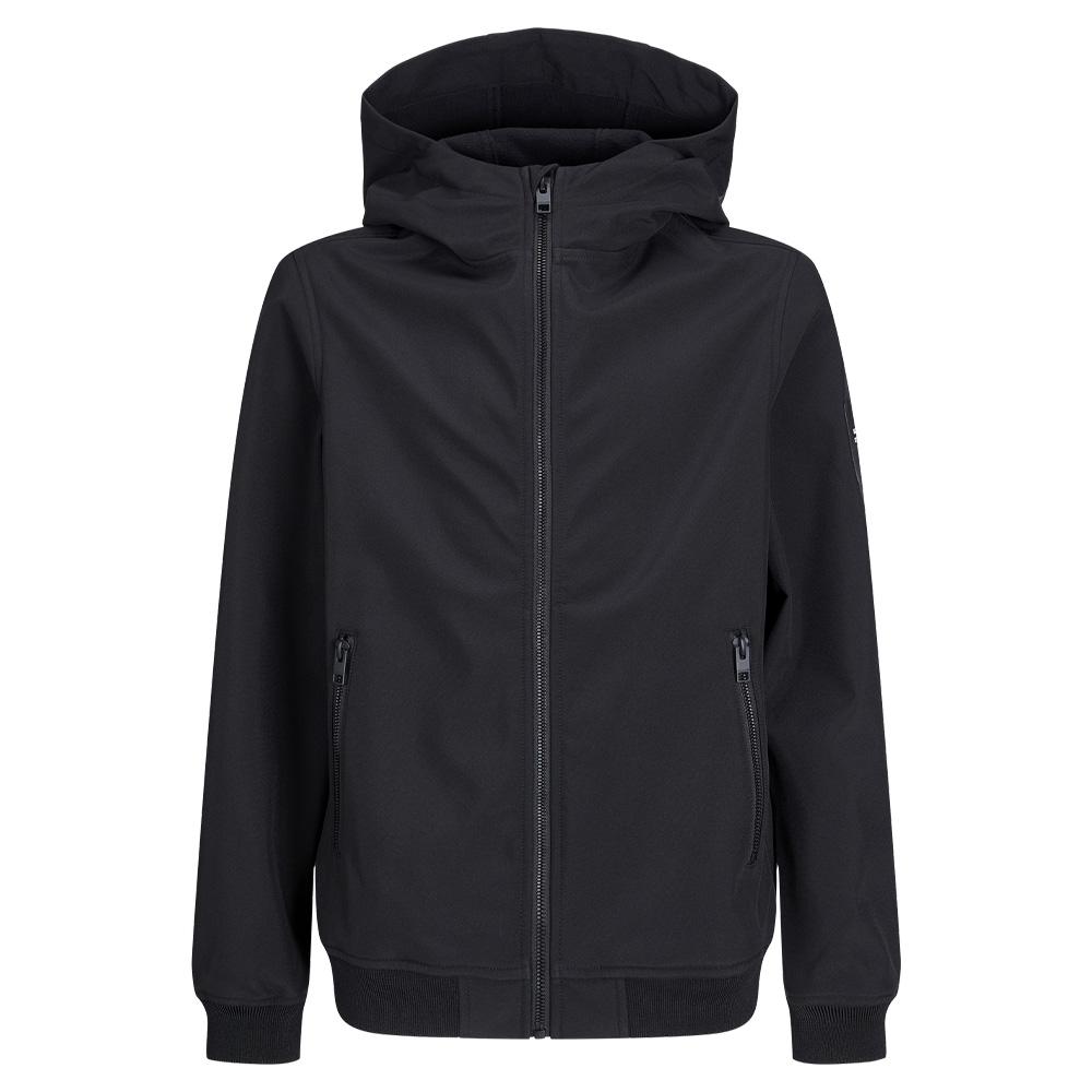 Blouson Noir Garçon Jack & Jones Cassic pas cher