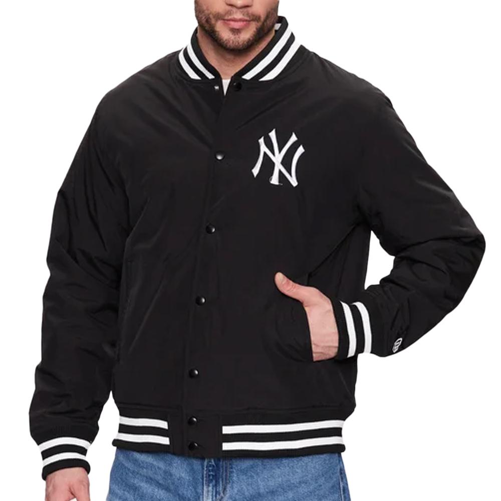 Veste Bomber Noir Homme New Era Team Logo pas cher