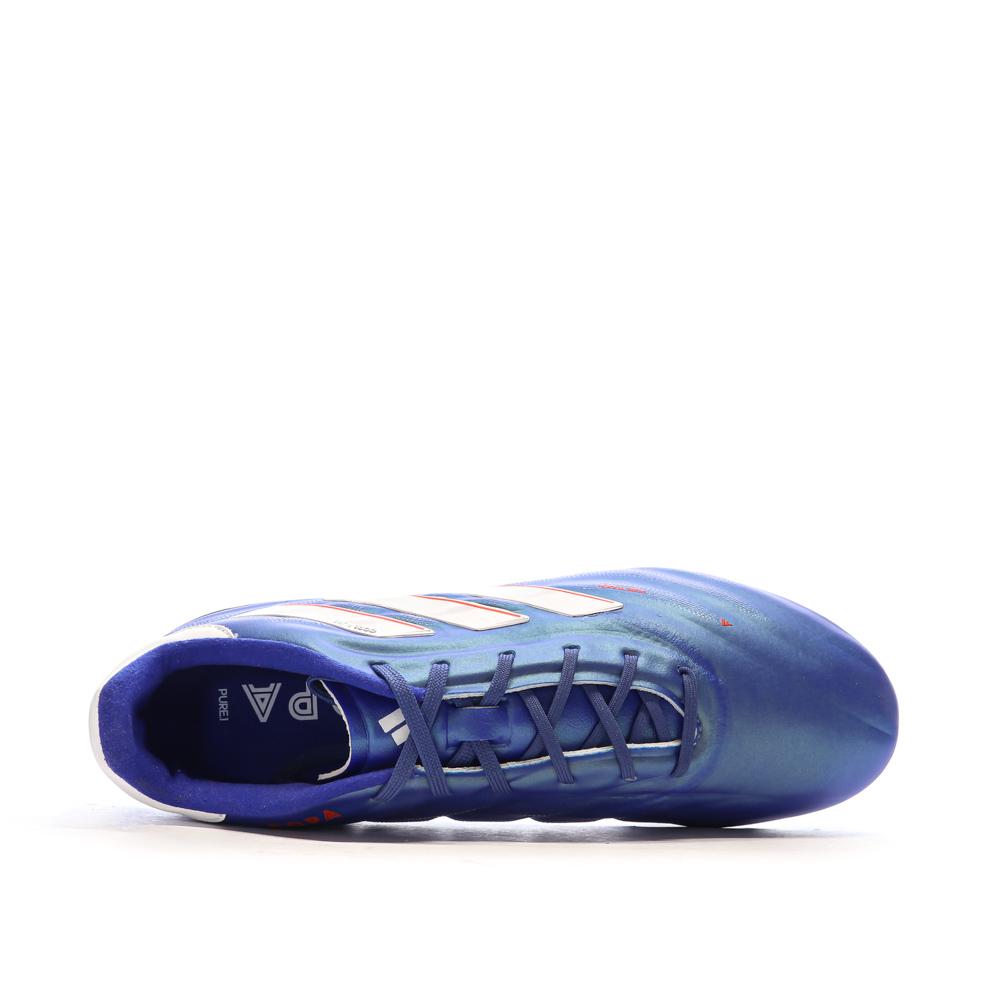 Chaussures de football Bleu Homme Adidas Copa Pure 2.1 vue 4